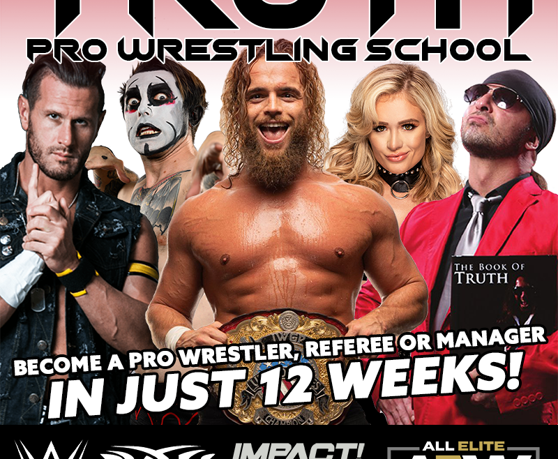 House of Truth Pro Wrestling School Flyer