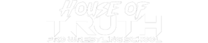 House of Truth Pro Wrestling School Logo White